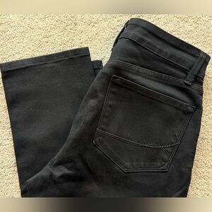 NWOT NYDJ Pure Black Marca Legging w Lift Tuck Technology Stretchy Jeans, Size 4
